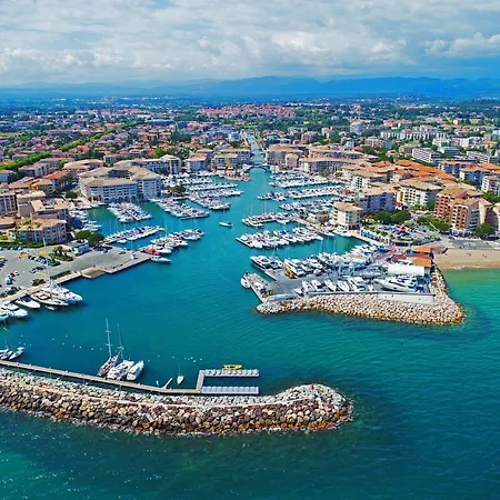 Coeur De Frejus, 3 Pièces Climatisé Avec Piscine, Terrasse, Barbecue Apartamento *