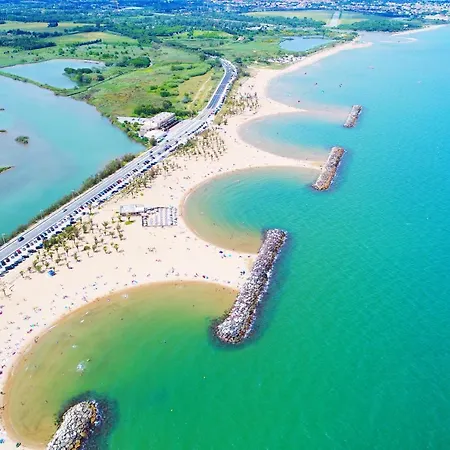 Coeur De Frejus, 3 Pièces Climatisé Avec Piscine, Terrasse, Barbecue Apartamento